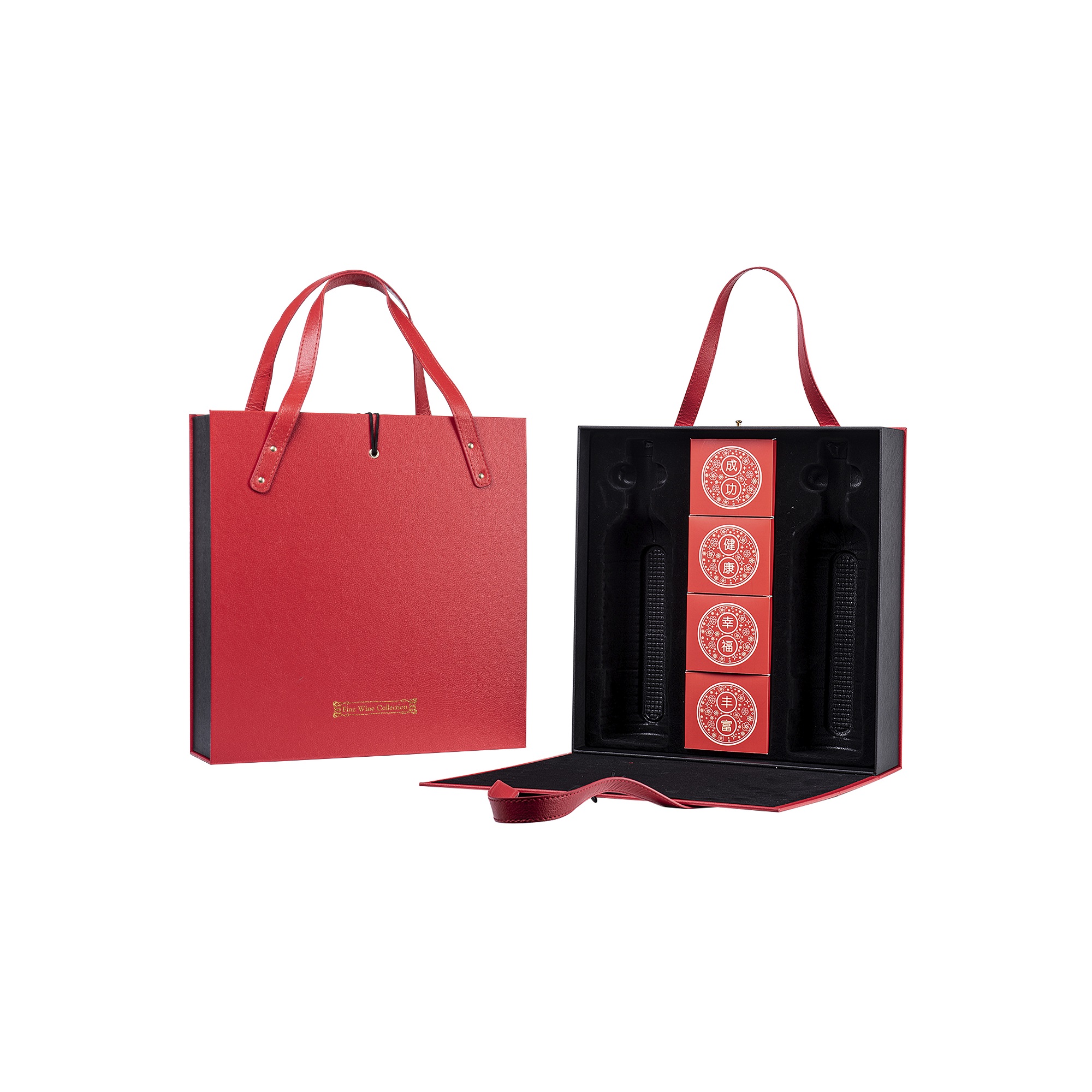 情滿月紅酒禮盒